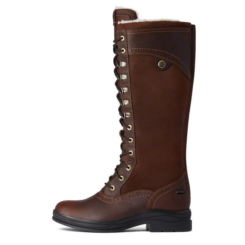 Ariat Wythburn Tall Waterproof Insulated Ladies Boot - Dark Brown