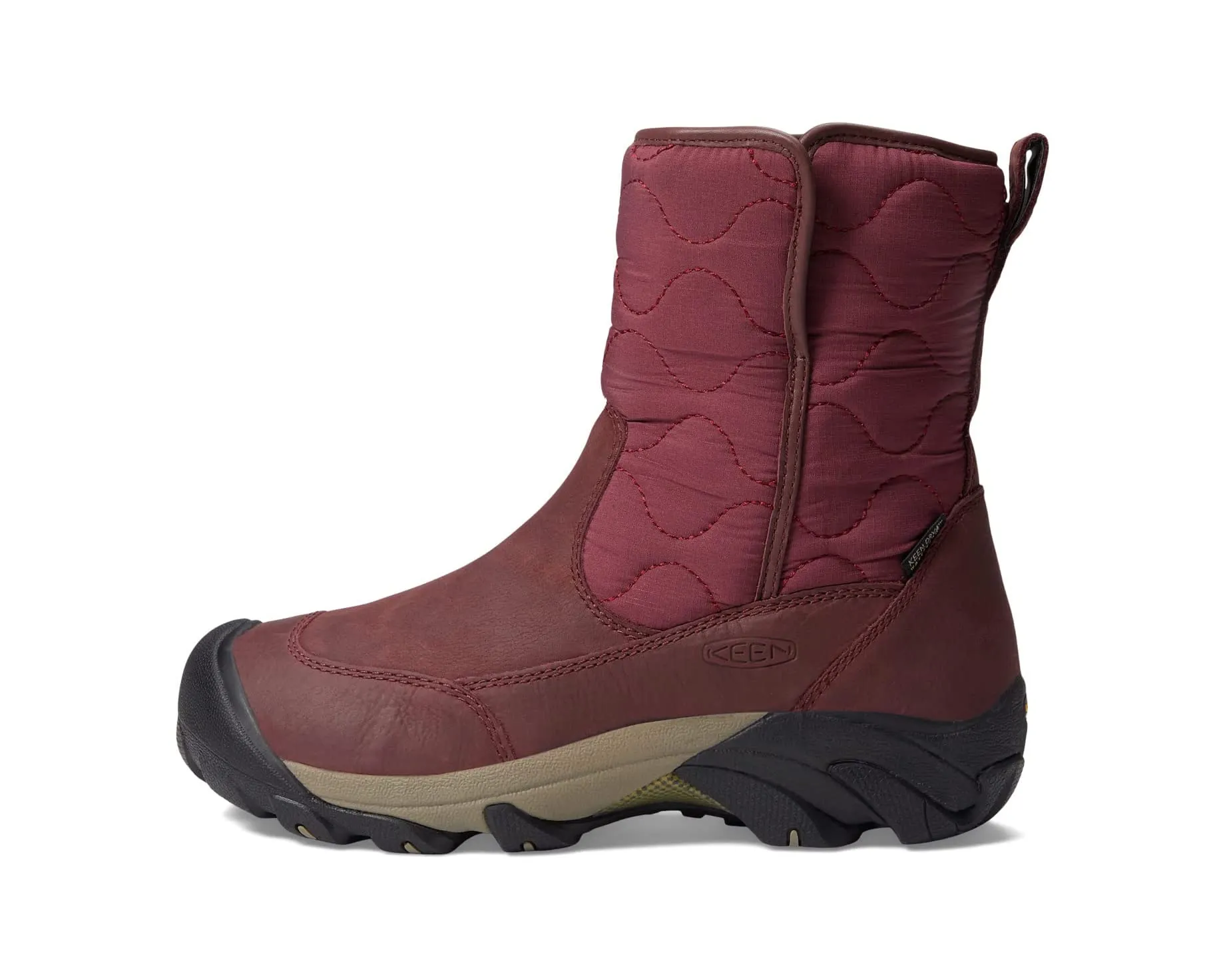 Betty Boot Pull-On Waterproof KEEN, burgundy