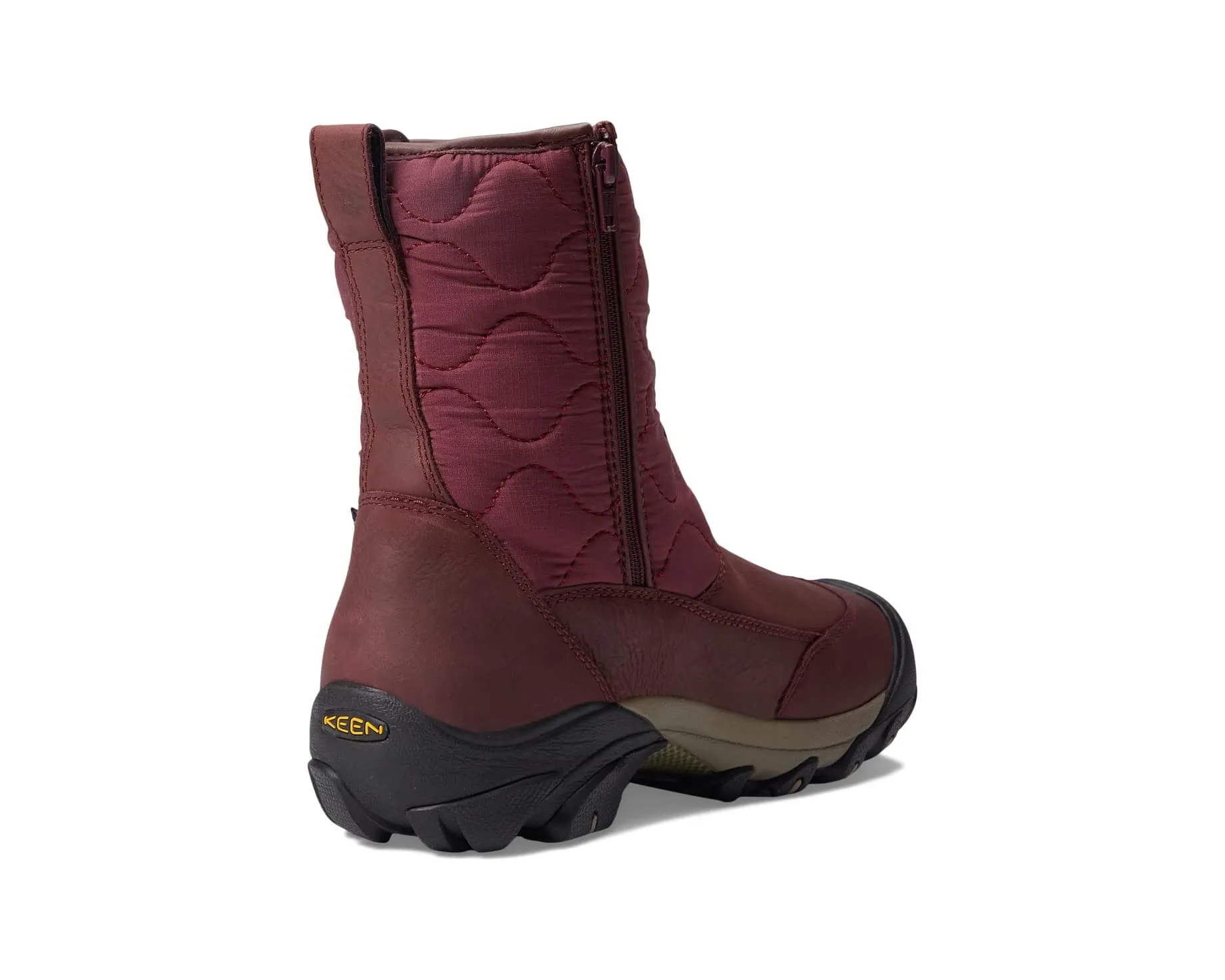 Betty Boot Pull-On Waterproof KEEN, burgundy