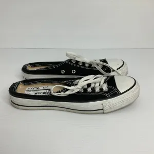 Black Shoes Sneakers Converse, Size 8