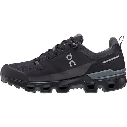 Cloudwander Men's On Running Waterproof Hiking Shoe, Black/Eclipse