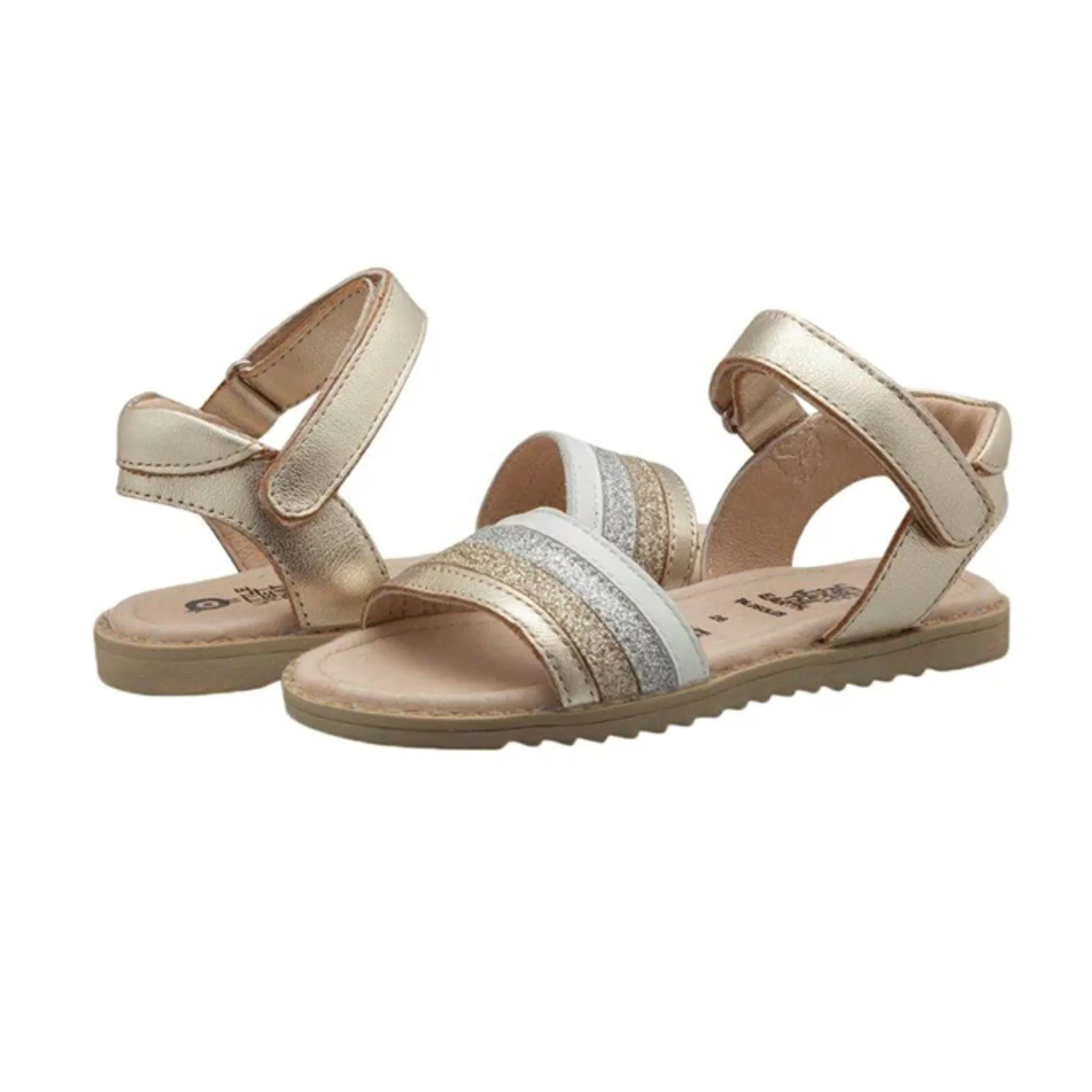 Colour Pot Sandals - Gold