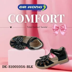 DR.KONG KIDS TOTAL CONTACT SANDALS DK-S1001054-BLK(RP : $119)