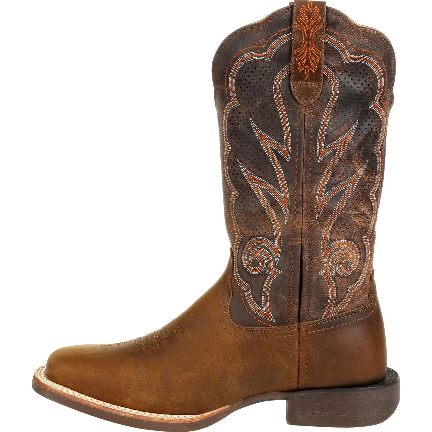 Durango® Lady Rebel Pro™  Women's Cognac Ventilated Western Boot