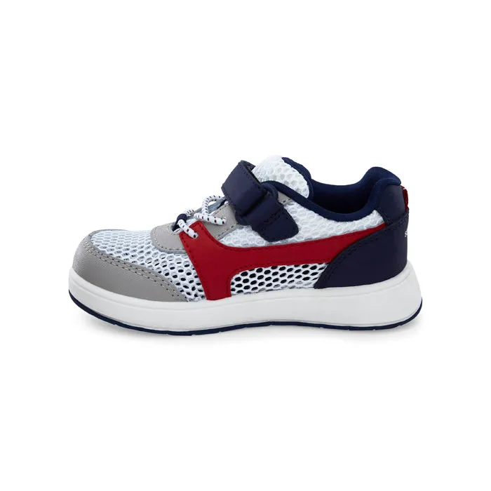 Little Boy Stride Rite M2P Harbor White/Navy