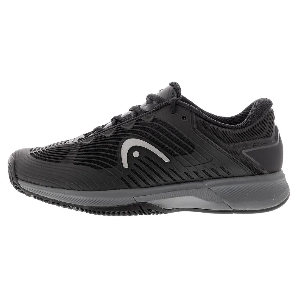 Men's Revolt Pro 4.5 Tennis Shoes Black and Dark Grey