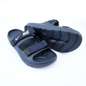 Nike Double Belt Slide-Blue