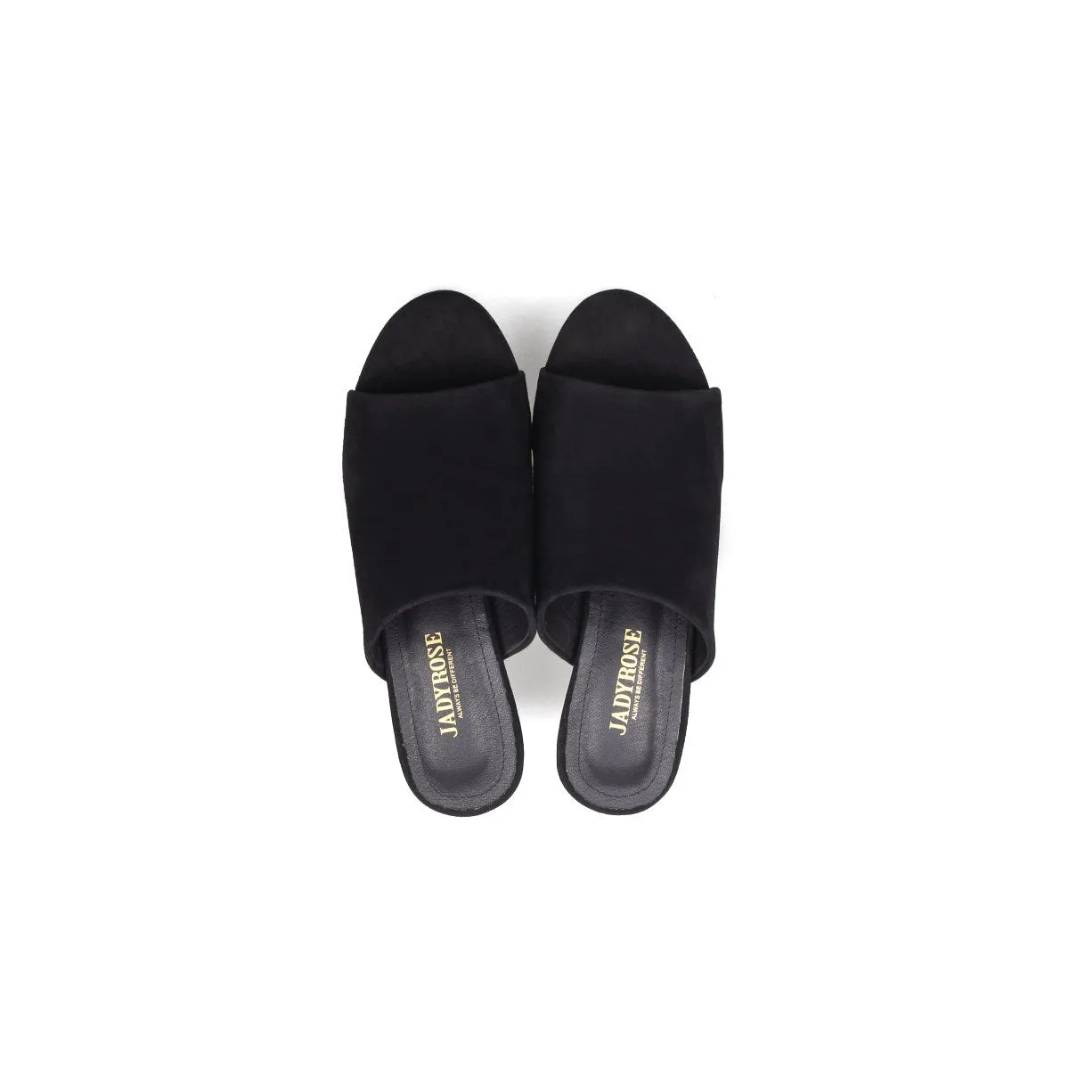 Open Toe Platform Mules