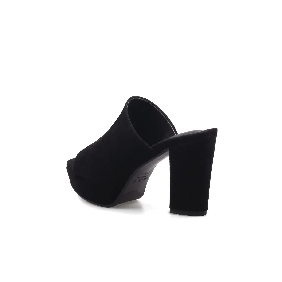 Open Toe Platform Mules