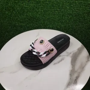 Pink Chain Slides