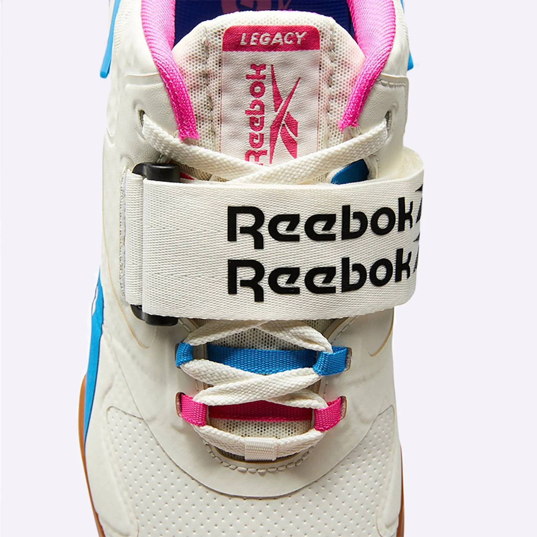 Reebok - Legacy Lifter II Shoes - Women's - CHALK/PROUD PINK/HORIZON BLUE