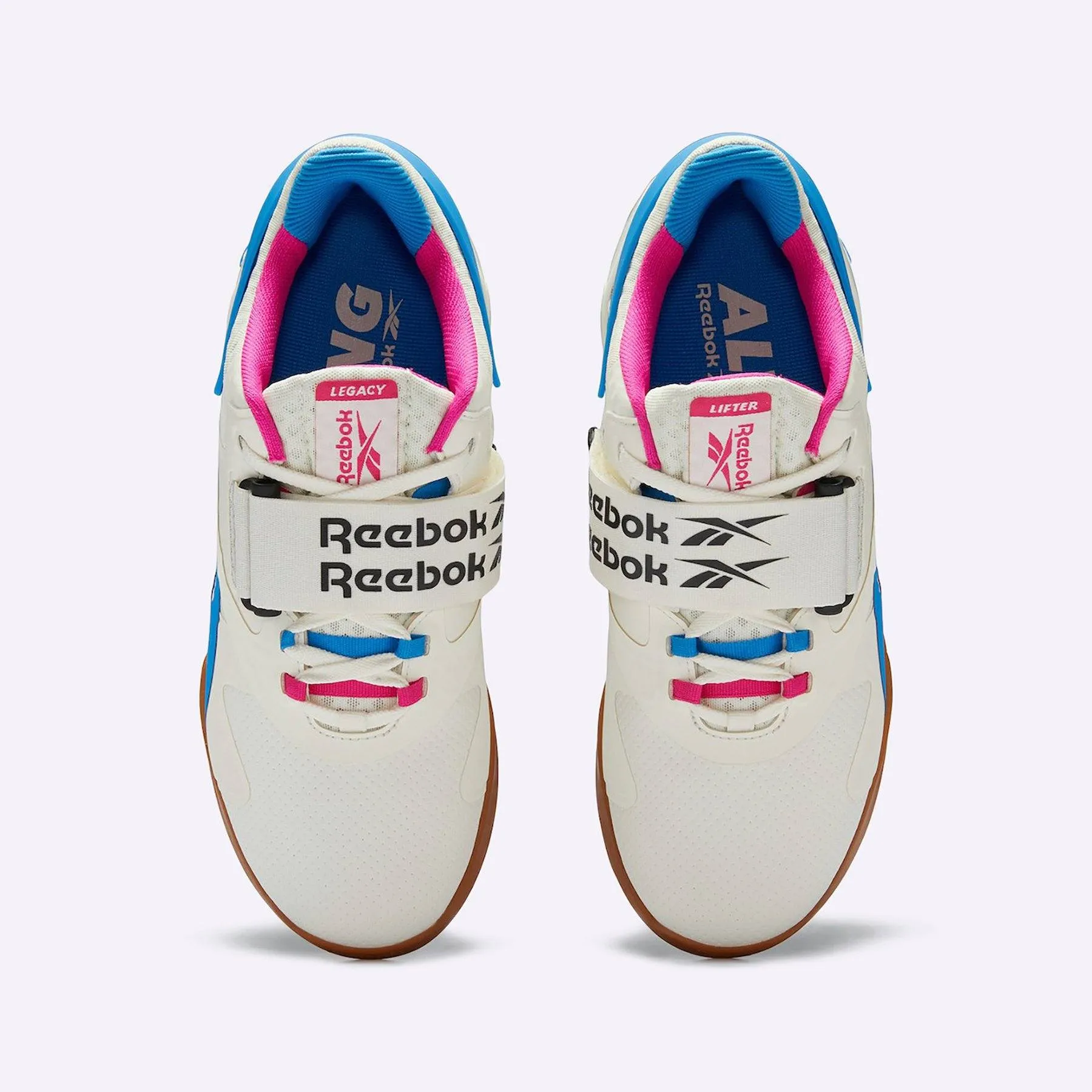 Reebok - Legacy Lifter II Shoes - Women's - CHALK/PROUD PINK/HORIZON BLUE