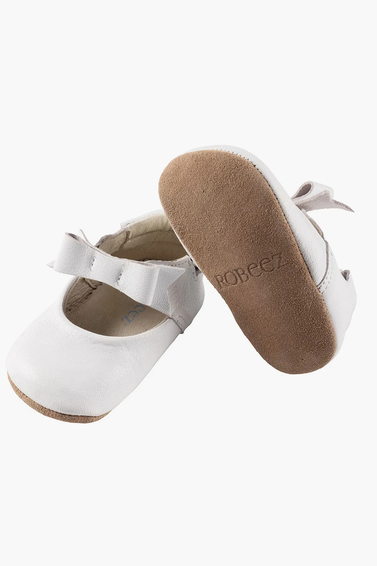 Robeez Sofia Baby Girls Shoes - White