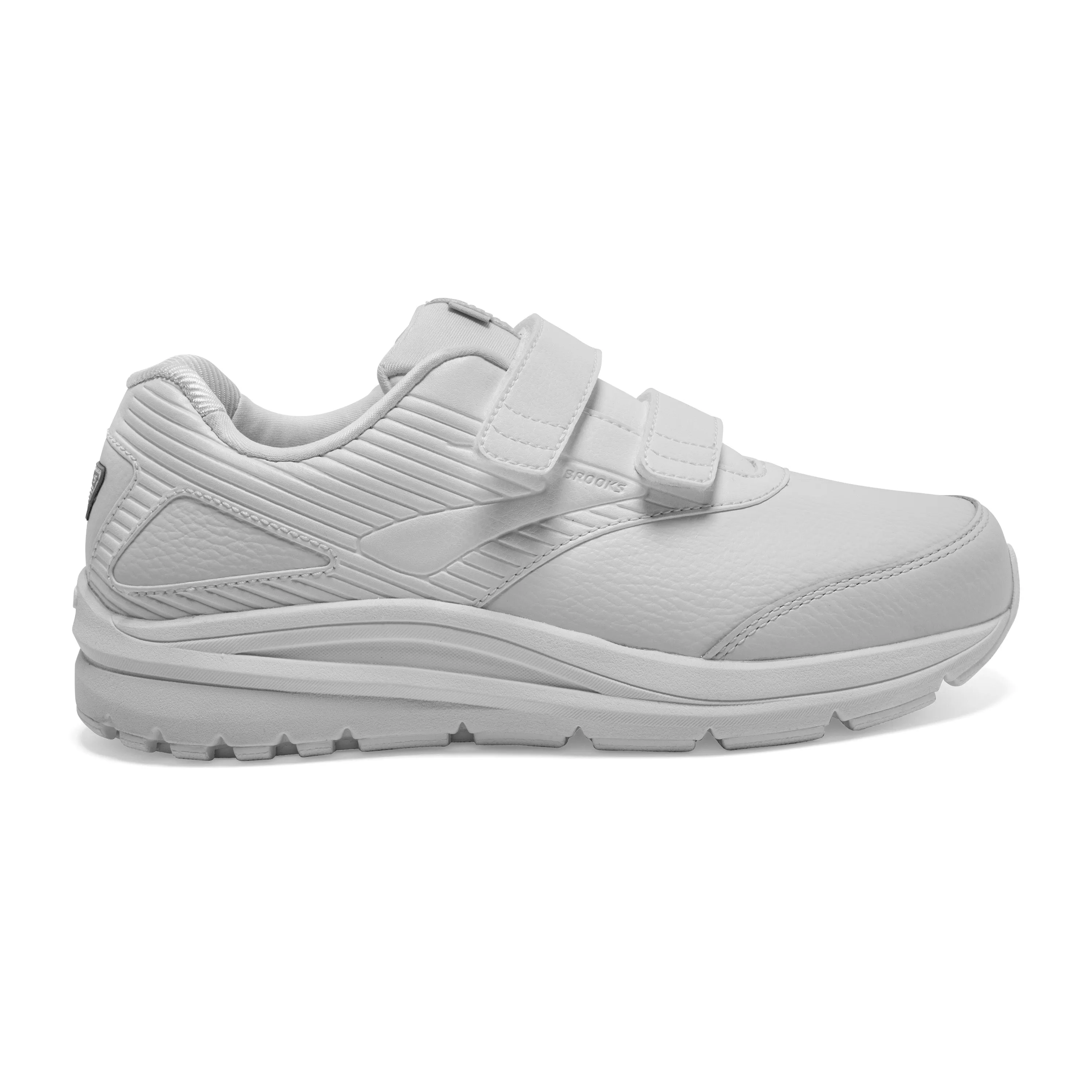 Women's Brooks Addiction Walker V-Strap 2 Color: White/White